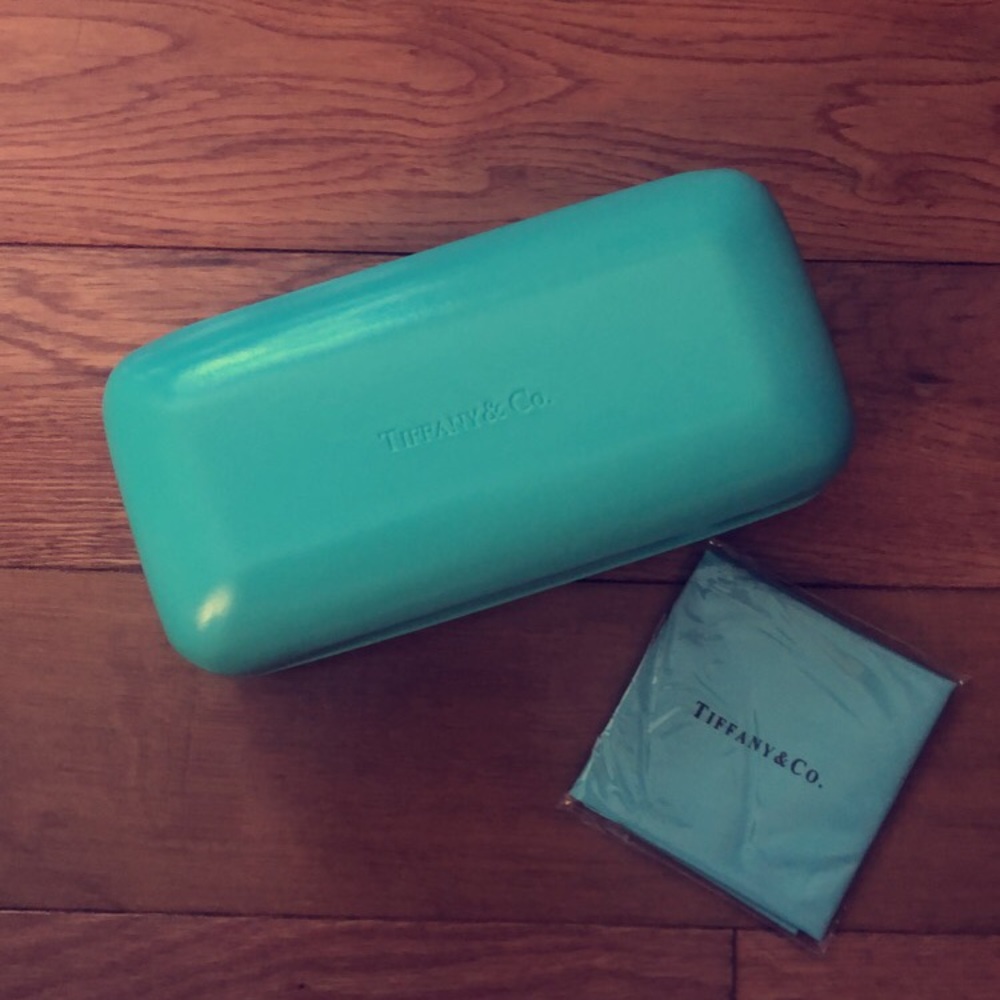 Tiffany & Co. hard eyeglass/sunglasses case NWOT